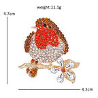 PENDRA Lovely Fat Bird Brooch