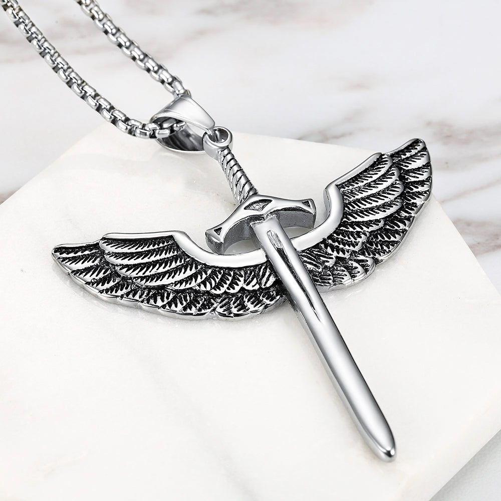 PENDRA Angelwing Vintage Angel Wings Pendant