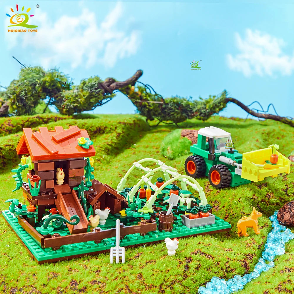 PENDRA Farm Pigsty Windmill Building Set