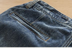 Wholesale 2022 New Hong Kong Style Spliced Ork Clothes Harem Pants Brand Solid Versatile Loose Legged Men Cowboy Baggy Jeans