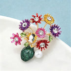 PENDRA Florielle19 Floral Brooch