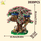 PENDRA Peach Blossom Micro Building Set