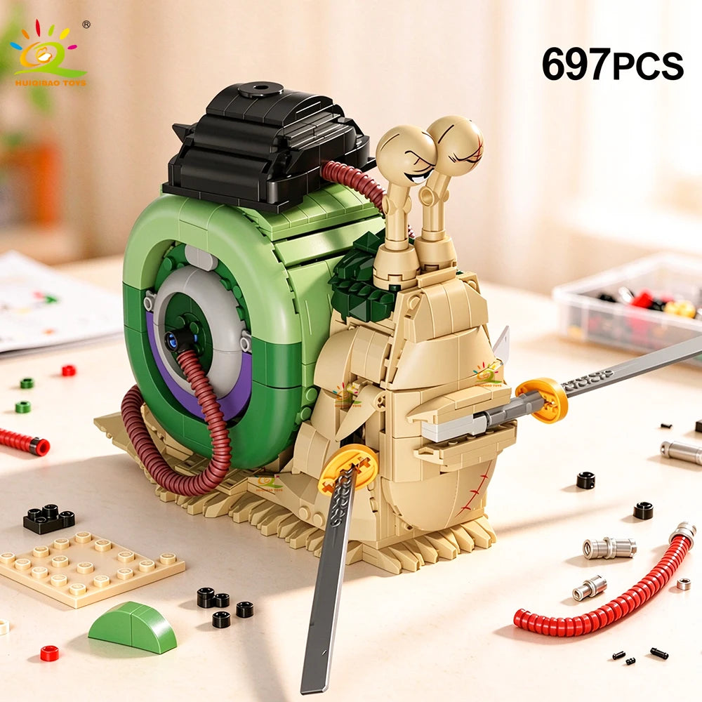 PENDRA Snail Insect Phone Building Set