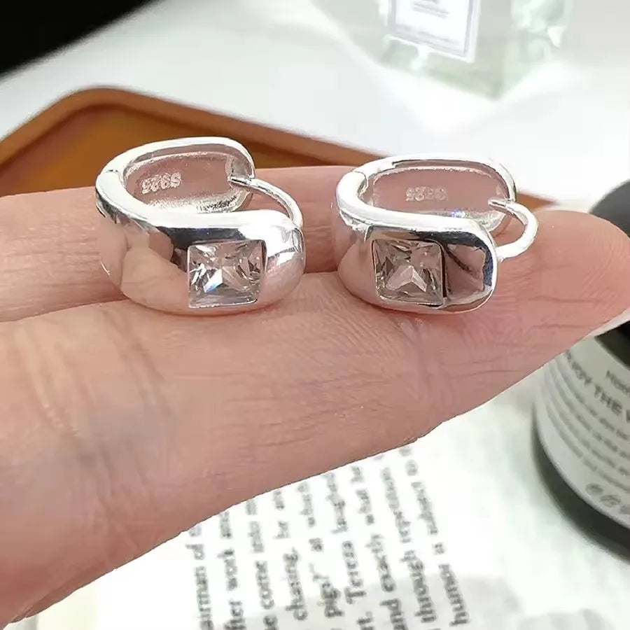 VENTFILLE 925 Sterling Silver Bow Knot Pearl Earring for Women Versatile Korean Design Gift Jewelry Dropshipping