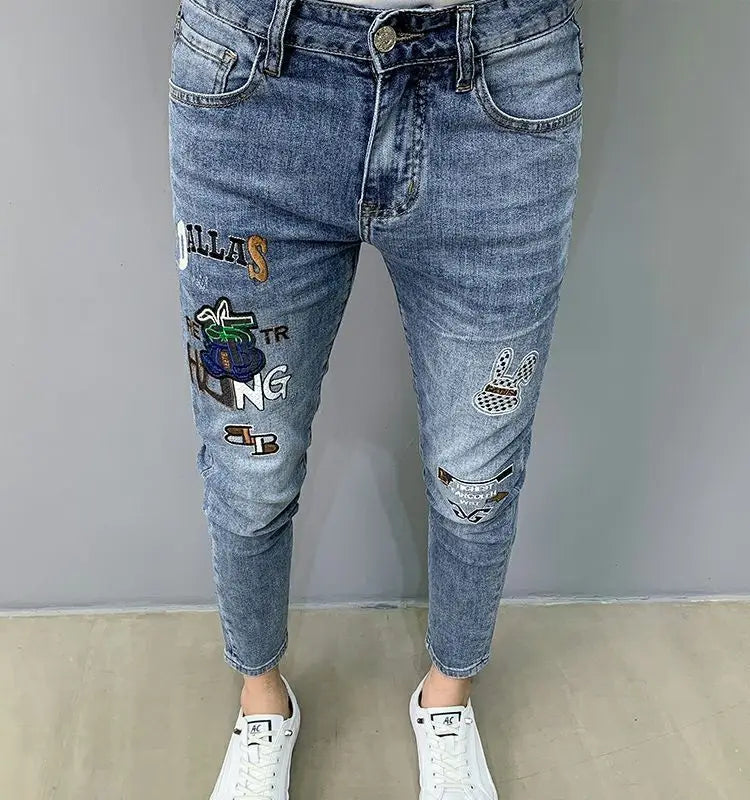 PENDRA Brand Slim Pencil Jeans