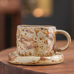 PENDRA Japanese Handmade Kiln-Changed Retro Ceramic Coffee Mug