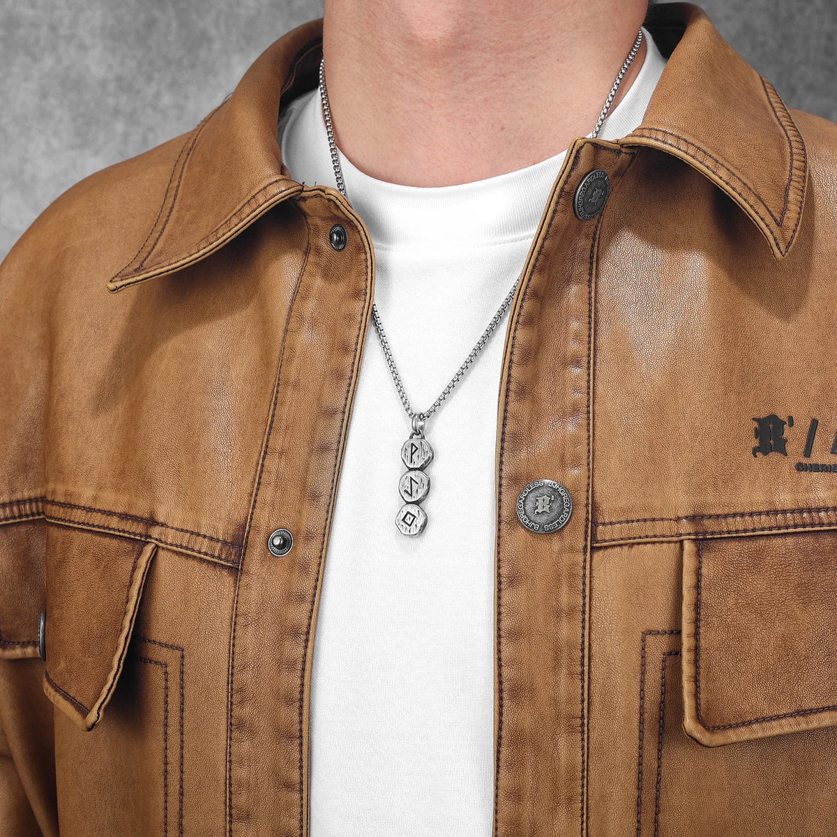 PENDRA Xanrith Viking Rune Necklace
