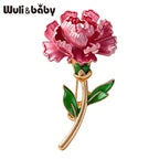 PENDRA Flora January Birthday Flower Brooch