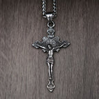 PENDRA Crosssteel Stainless Steel Cross Necklace