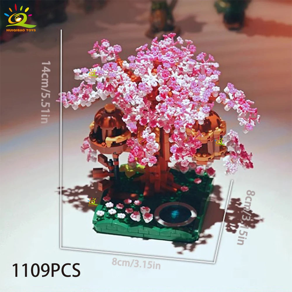 PENDRA Cherry Blossom Micro Building Set