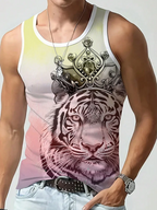 PENDRA Tank Urban Sleeveless Graffiti Printing Tank Top