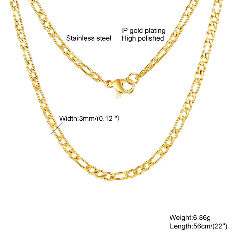 PENDRA Figaro Gold Chain Necklace