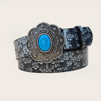 PENDRA Serara Leather Floral Luxury Belt