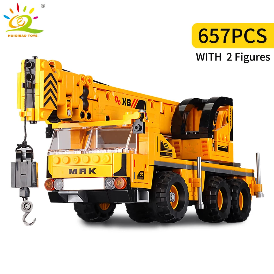 PENDRA Engineering Vehicle Excavator Building Set