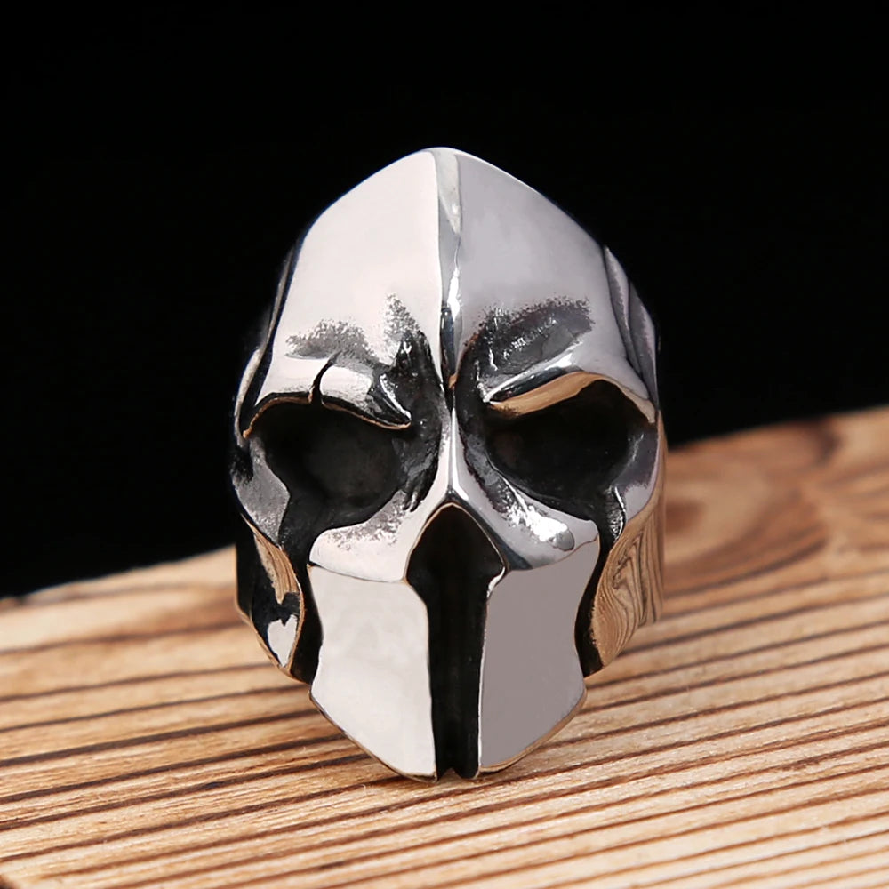 PENDRA Spartanhelm Polished Spartan Helmet Ring