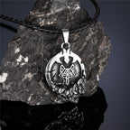 PENDRA Wolf Norse Punk Necklace