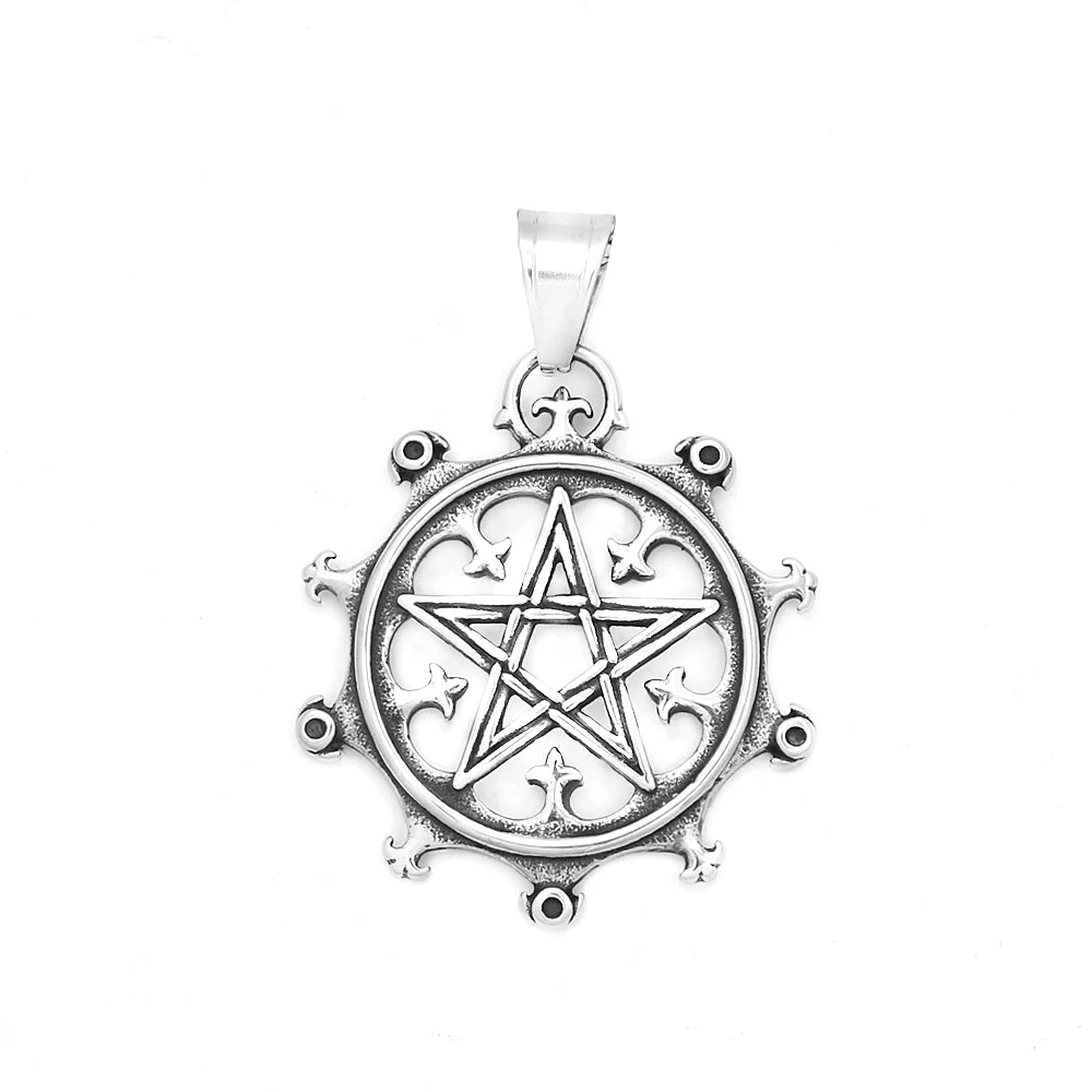 PENDRA Pentagramforge 316L Stainless Steel Pentagram Pendant
