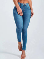 Hip Lifting Sexy Tight Jeans, High Stretch Slim Fit Comfortable Jeans, Women's Jeans And Clothing