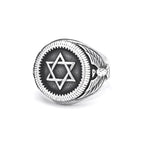 PENDRA Hexagram Star of David Ring