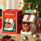 PENDRA Elk Deer Santa Building Set
