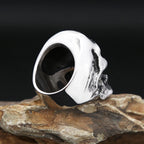 PENDRA Skullpunk Gothic Stainless Steel Skull Ring