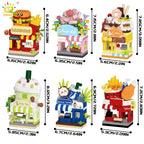 PENDRA Cute Shop Micro Building Set