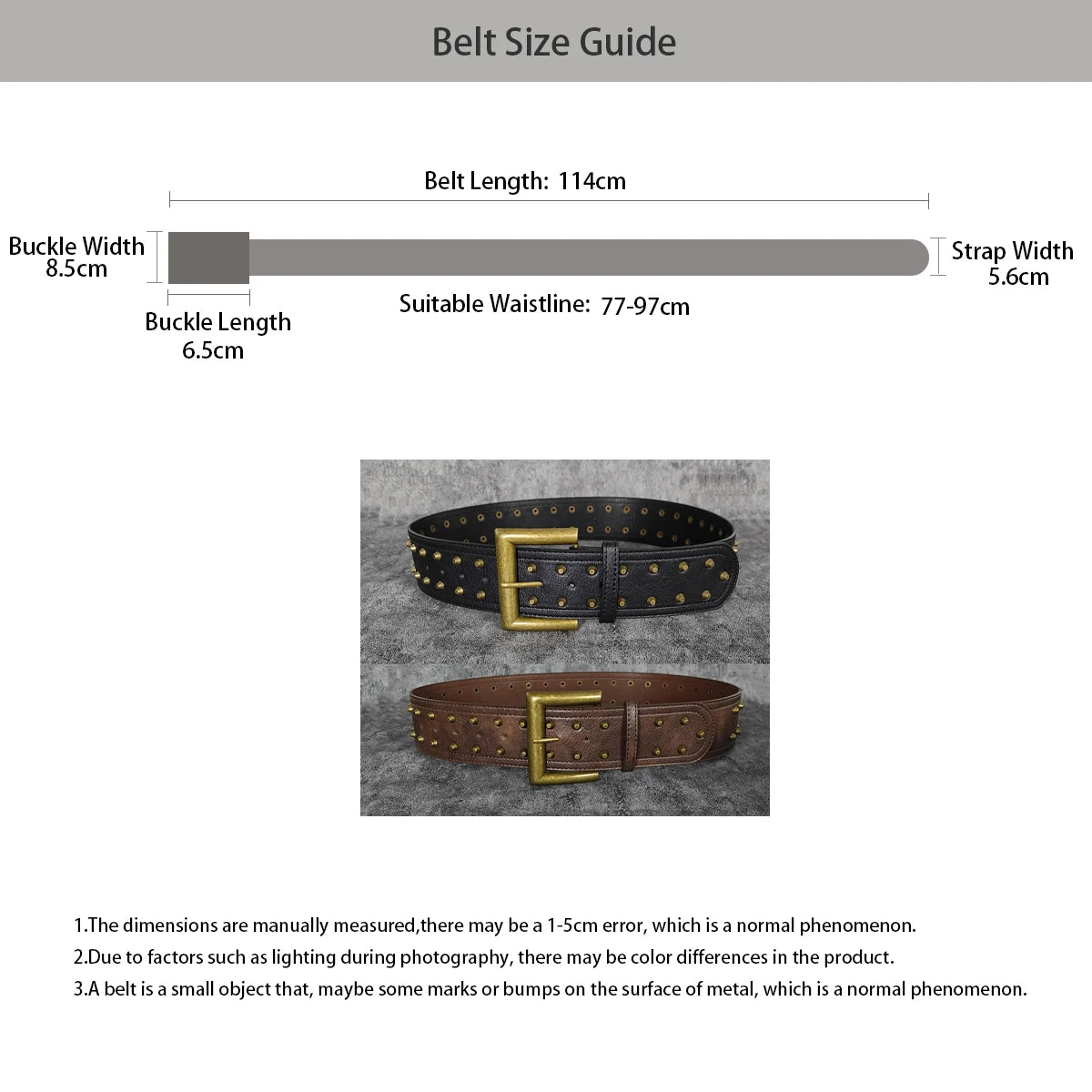 High-end Luxury Designer Western Cowgirl Vintage Rivet Belt For Women Jeans Dress Brown Wide Corset Belt For Winter Perfect Gift