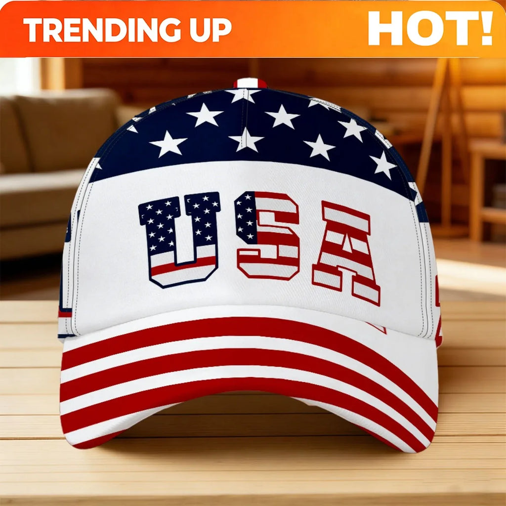 PENDRA Snapback American Flag Baseball Cap