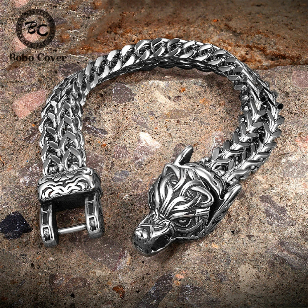 PENDRA Wolf Classic Norse Bracelet