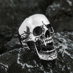 PENDRA Vampireskull High Polish Gothic Ring