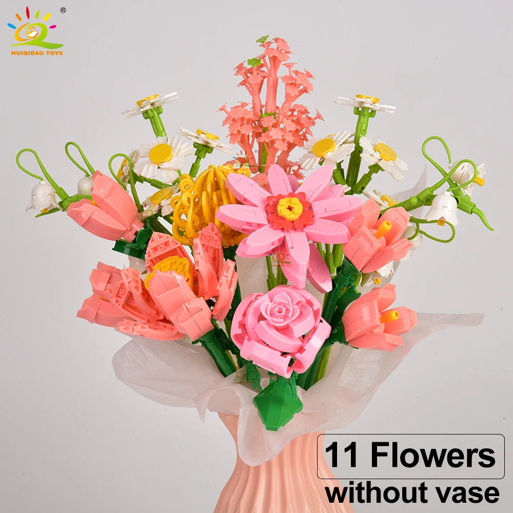 PENDRA Eternal Bouquet Floral Building Set