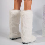 PENDRA Knee Warm Imitation Boots