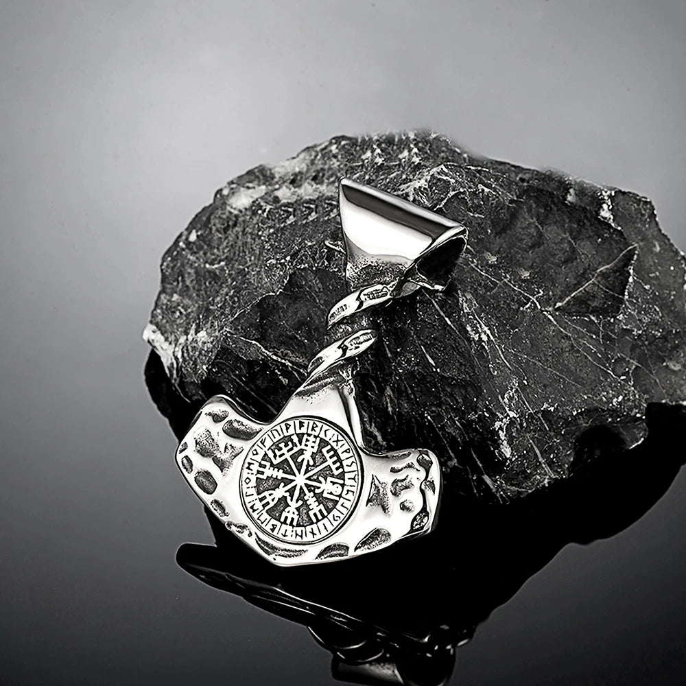 PENDRA Steel Norse Necklace