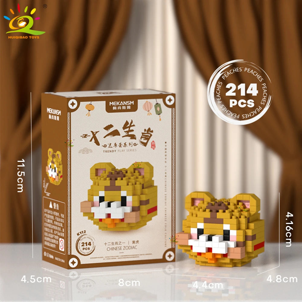 PENDRA Cute Delicious Micro Building Set