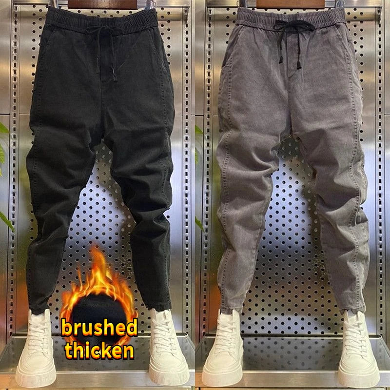 PENDRA Korean Streetwear Fleece Pants