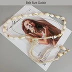 PENDRA Celesia Floral Luxury Waist Chain Belt
