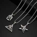 PENDRA Triangle Square Pendant Necklace