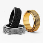 PENDRA Fidget Spinner Braid Ring