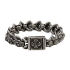 PENDRA Twin Wolf Twisted Stainless Steel Cuff Bracelet