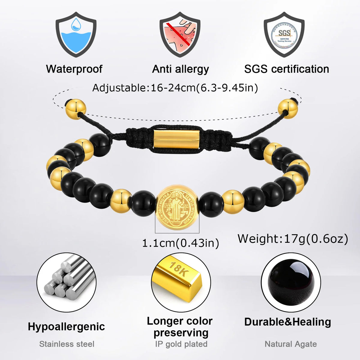 PENDRA Eliessa Benedict Charm Bracelet