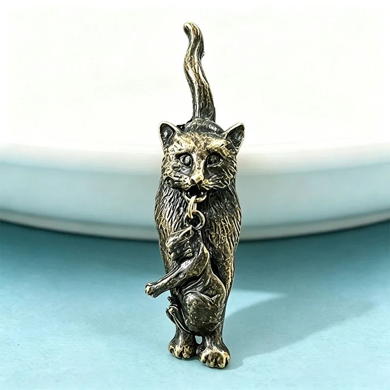 PENDRA Motherpaw 2-Color Alloy Mother Cat Brooch