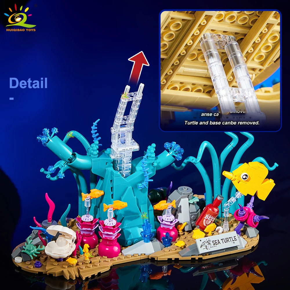 PENDRA Sea Turtle FIsh Building Set