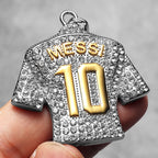 PENDRA Football Jersey Mbapp Steel Necklace