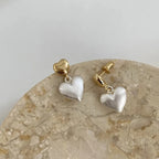 PENDRA Hollow Out Flower Hoop Earrings