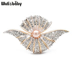 PENDRA Radiant Shell Pearl Brooch