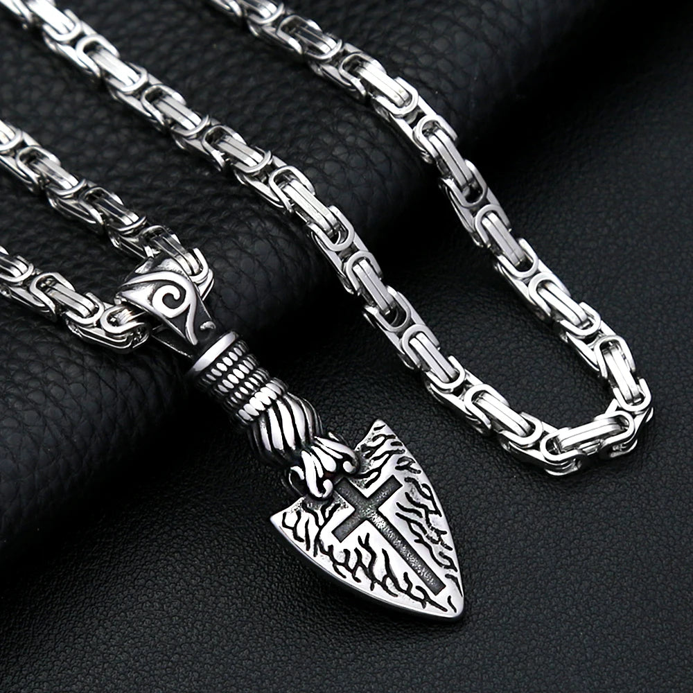 PENDRA Spearhead Nordic Viking Pendant