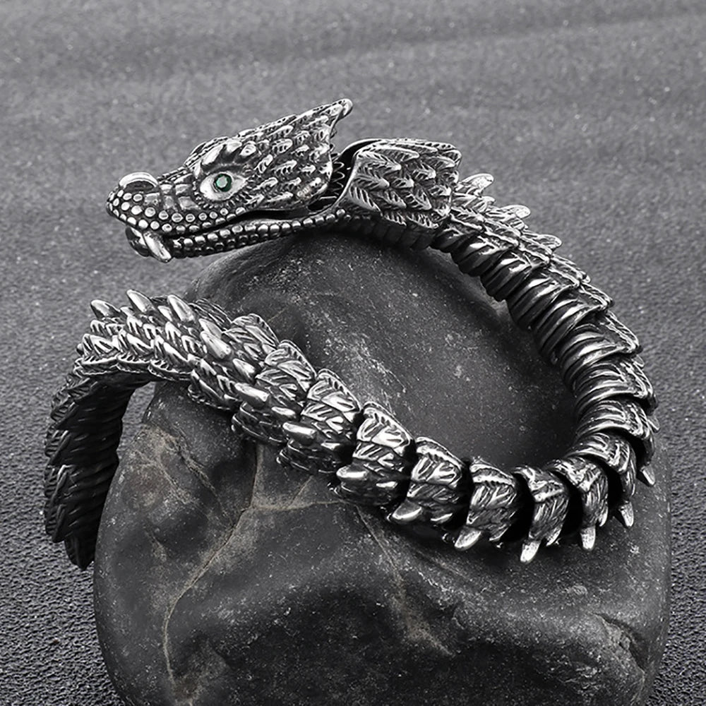 PENDRA Snake Silver Bracelet