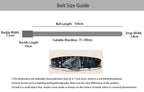 PENDRA Rheaine Leather Punk Hollow Belt