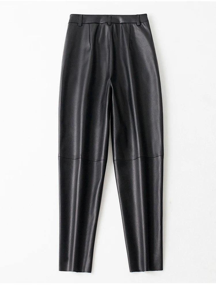 PENDRA Carrot Fit High Waist Cropped Pants