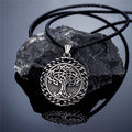 PENDRA Tree Life Rune Viking Necklace